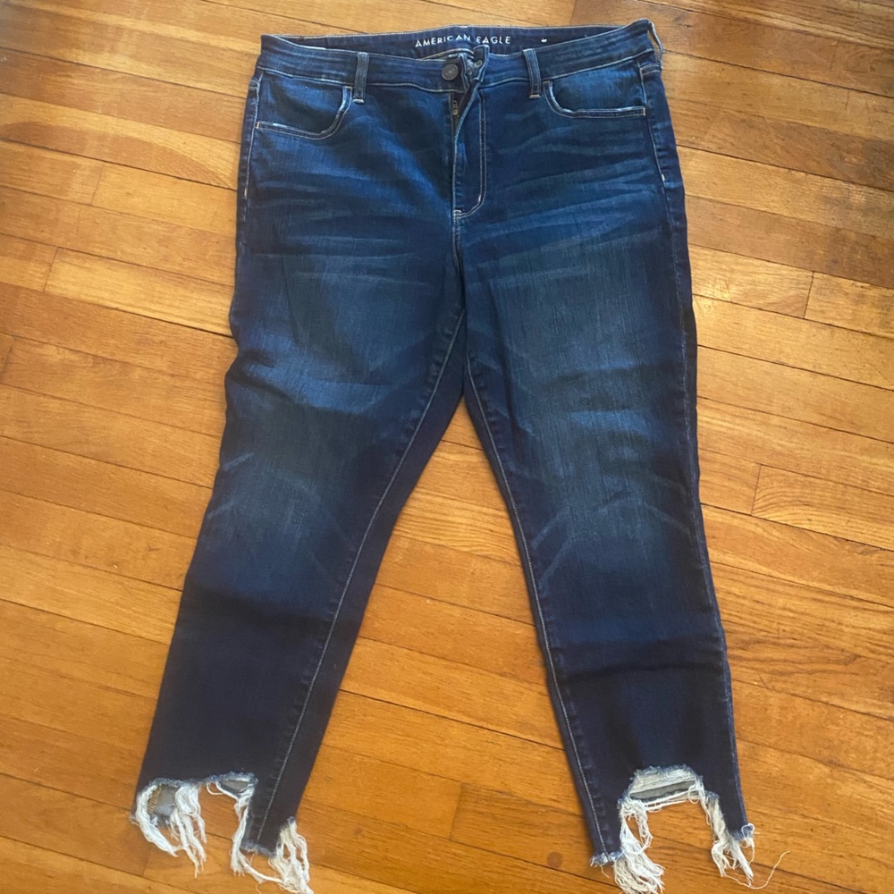 American Eagle high rise jegging crop